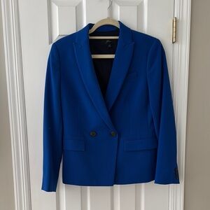 J. Crew Women's Blue Blazer size 4P
